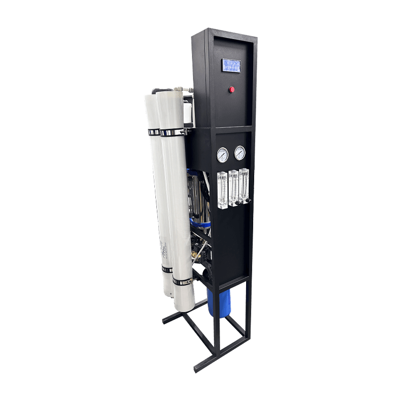 Система зворотного осмосу 500 л/год FLRO4-2ST_S03, ROC2015, Колба 10BB синя, Фарбована, Корпус 4040 скловолокно, Lowara 1HM16