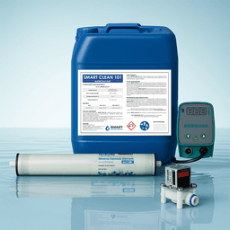 КОМПЛЕКТУЮЧІ ДЛЯ ПРОМИСЛОВИХ СИСТЕМ ЗВОРОТНОГО ОСМОСУ (RO)